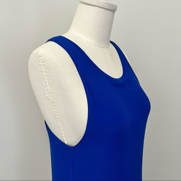 Aritzia Wilfred Free Sleeveless Sheath Mini Dress  Blue - Picture 5 of 15